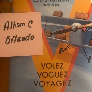 Louis Vuitton booklet